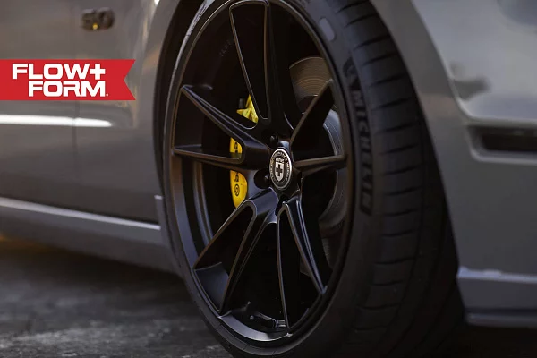 Фото дисков HRE FF04 Черный сатин на Ford Mustang V