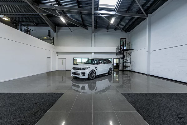 Фото дисков Vossen UV-2 Матовый графит на Range Rover Sport II
