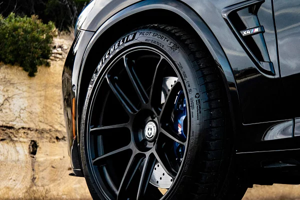 Фото дисков HRE RC104 Черный сатин на BMW X4/X4 M (G02/F98)