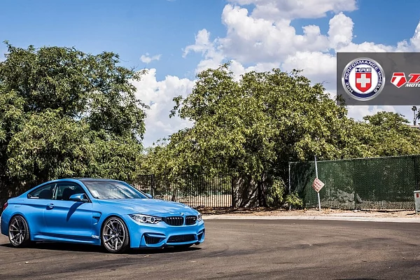 Фото дисков HRE S104 Глянцевый тонированный лак на BMW 4/M4 (F32/F82)