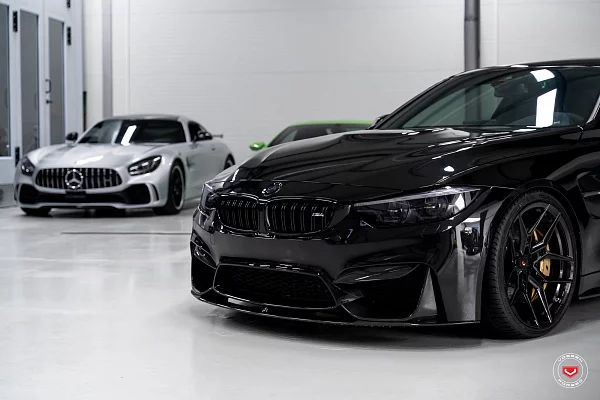 Фото дисков Vossen EVO-4 Черный глянец на BMW 4/M4 (F32/F82)