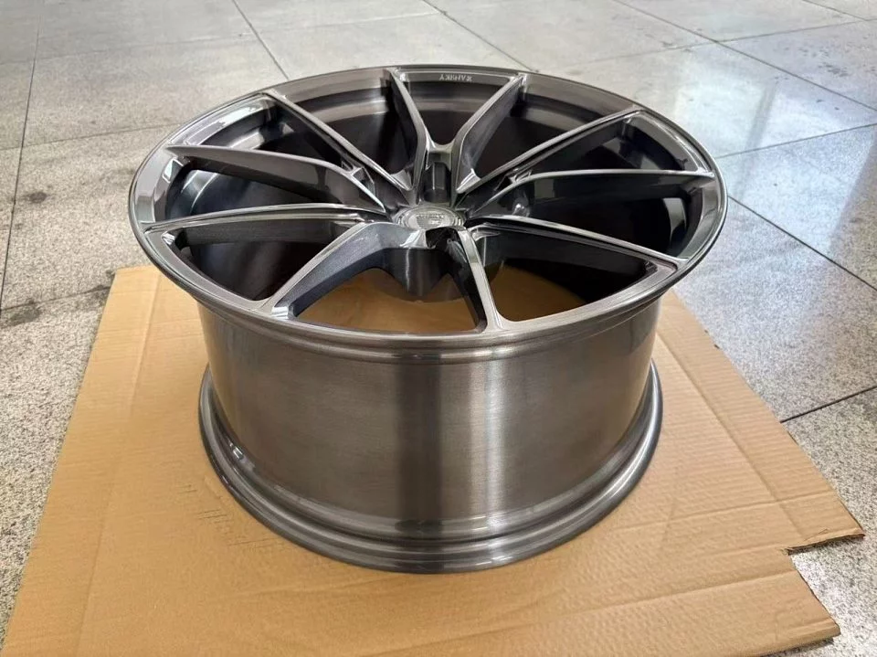 19" кованые диски Anrky AN12 в темном браше