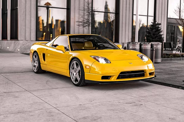 Фото дисков HRE 527M Серебро на Acura NSX I