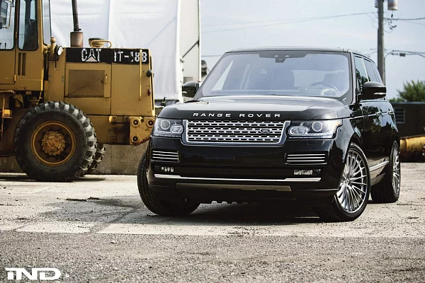 Фото дисков HRE S209H Сатиновый тонированный лак на Range Rover IV