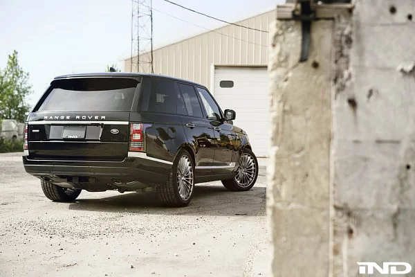 Фото дисков HRE S209H Сатиновый тонированный лак на Range Rover IV