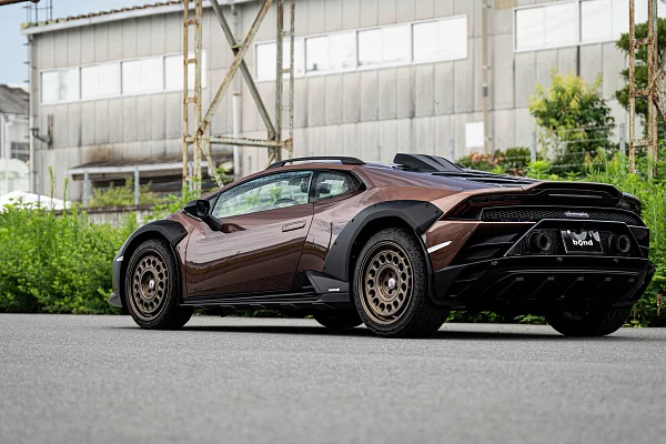 Фото дисков HRE 037 GTM Сатиновая бронза на Lamborghini Huracan