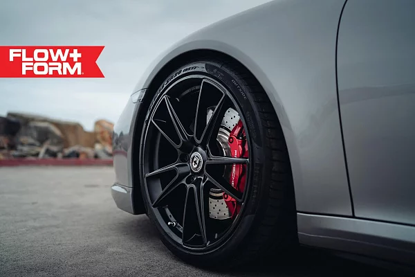 Фото дисков HRE FF04 Черный сатин на Porsche 911 VII