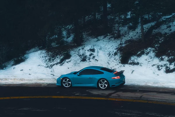 Фото дисков HRE 522M Глянцевый лак на Porsche 911 VII