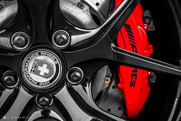 Фото дисков HRE R101 Черный глянец на Mercedes-Benz E-Class (W212, S212, C207)