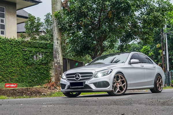 Фото дисков Vossen CG-205 Глянцевая бронза на Mercedes-Benz C-Class (W205)