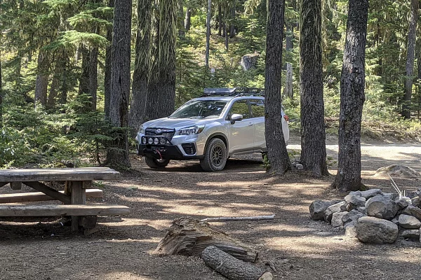 Фото дисков Black Rhino ARCHES Черный матовый на Subaru Forester SK