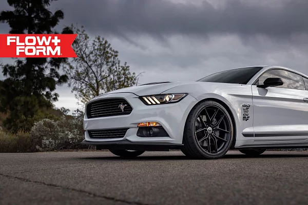 Фото дисков HRE FF21 Черный сатин на Ford Mustang VI