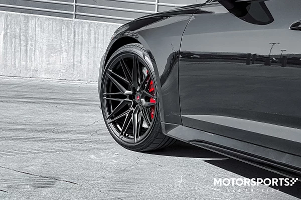 Фото дисков Vossen EVO-5 Черный сатин на Audi A/RS 6 (C8)