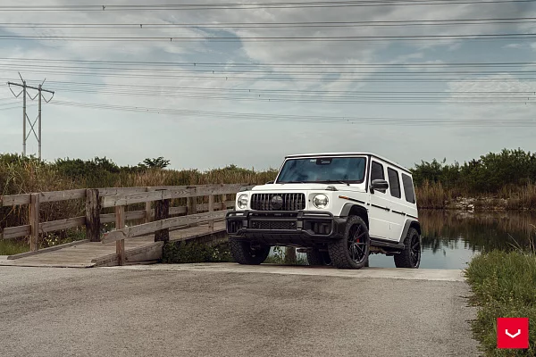 Фото дисков Vossen HFX-2 (5-Lug) Черный глянец на Mercedes-Benz G-Class III