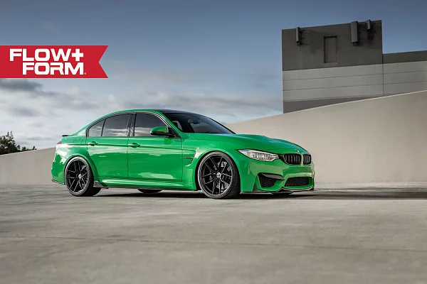 Фото дисков HRE FF21 Черный сатин на BMW 3/M3 (F3x/F80)