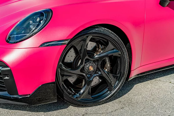 Фото дисков HRE 522M Черный глянец на Porsche 911 VIII