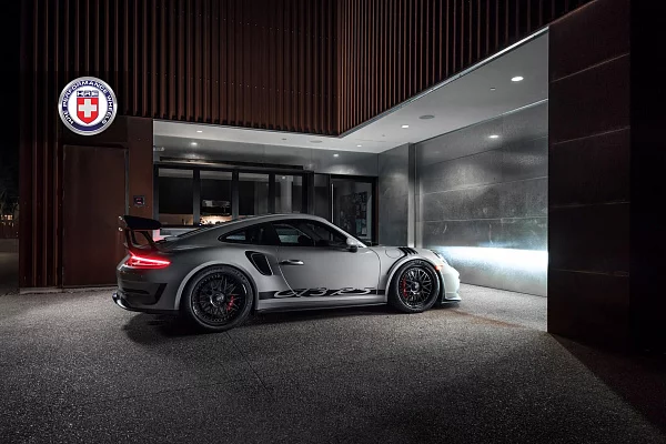 Фото дисков HRE 540C Черный сатин на Porsche 911 VII