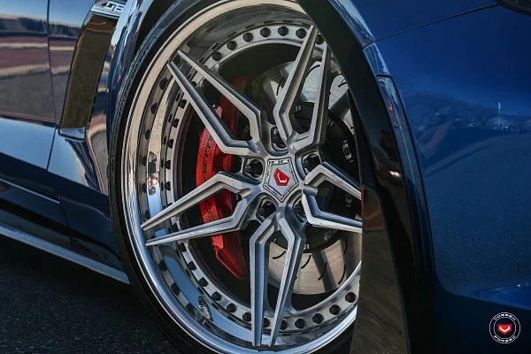 Фото дисков Vossen M-X1 (3-Piece) Глянцевый лак на Chevrolet Corvette C7