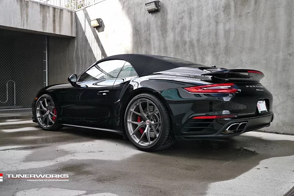 Фото дисков HRE P101 Глянцевый тонированный лак на Porsche 911 VII