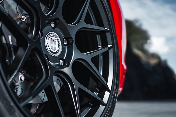 Фото дисков HRE FF01 Черный сатин на Porsche 911 VII