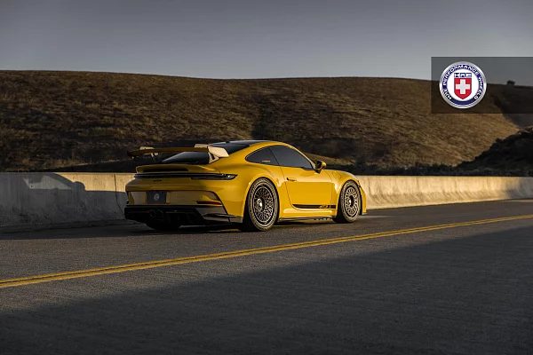 Фото дисков HRE 501 GTM Черный сатин на Porsche 911 VIII
