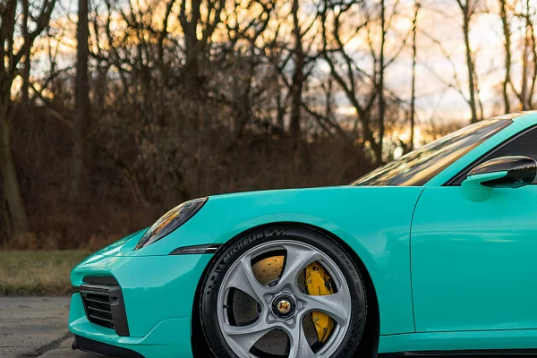 Фото дисков HRE 522M Глянцевый графит на Porsche 911 VIII
