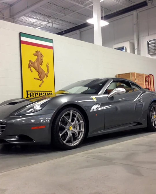 Фото дисков P101 Глянцевый тонированный лак на Ferrari California