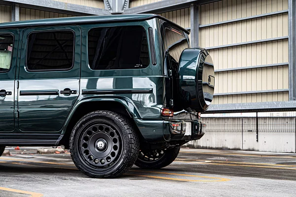 Фото дисков HRE 037 GTM Черный сатин на Mercedes-Benz G-Class III