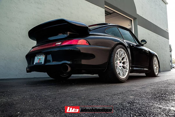 Фото дисков HRE RC100 Серебро на Porsche 911 IV