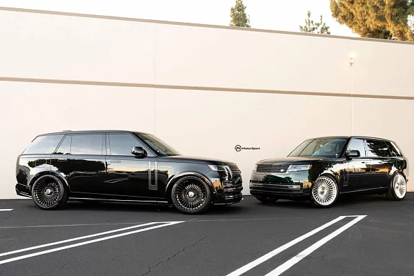 Фото дисков HRE L109M Глянцевый лак на Range Rover V