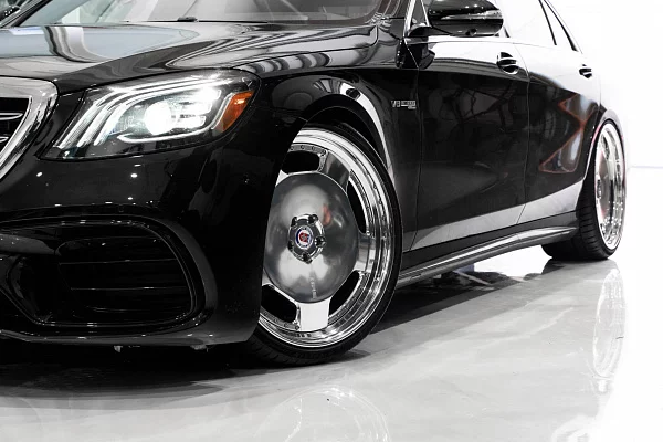 Фото дисков HRE 544C Полированный лак на Mercedes-Benz S-Class (W222, C217)