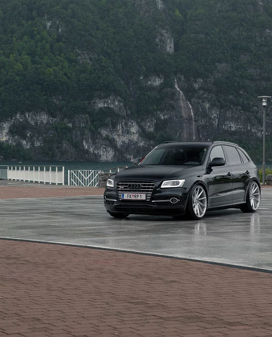 Фото дисков CVT Серебро на Audi Q5 (8R)