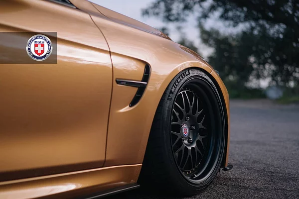 Фото дисков HRE 540 Черный сатин на BMW 4/M4 (F32/F82)