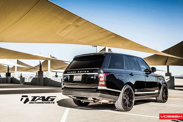 Фото дисков Vossen CV4 Черный глянец на Range Rover Sport II