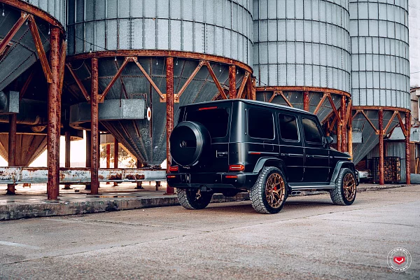 Фото дисков Vossen LC3-01 Сатиновая темная медь на Mercedes-Benz G-Class III