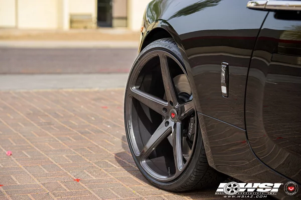 Фото дисков Vossen CG-201 Глянцевый темный лак на Rolls-Royce Wraith
