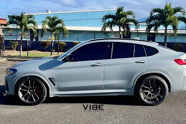 Фото дисков HRE RC104 Сатиновый графит на BMW X4/X4 M (G02/F98)
