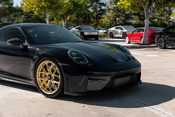 Фото дисков HRE R161 Lightweight Сатиновое золото на Porsche 911 VIII
