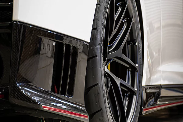 Фото дисков HRE R101 Lightweight Черный сатин на Nissan GT-R