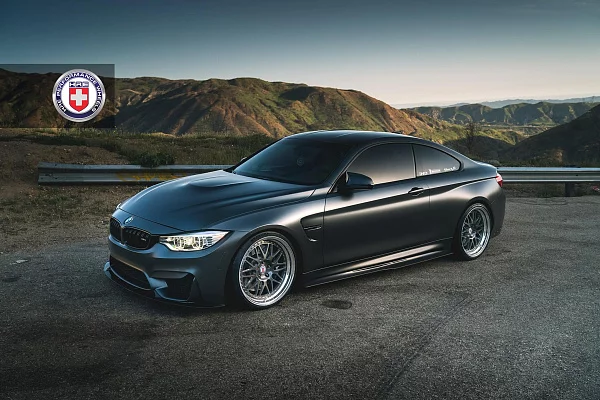 Фото дисков HRE 540 Глянцевый темный лак на BMW 4/M4 (F32/F82)