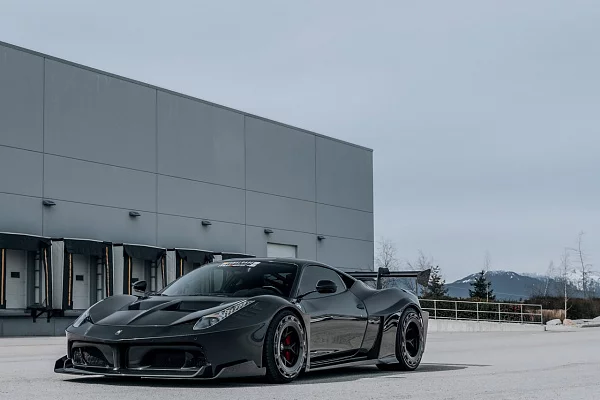 Carbon Fiber Liberty Walk Ferrari 458