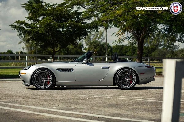Фото дисков HRE S207 Глянцевый темный лак на BMW Z8