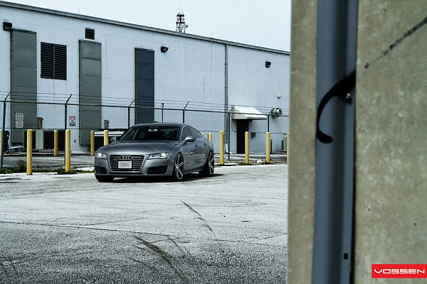 Фото дисков Vossen CV5 Алмазная проточка на Audi A/RS 7 (4G)