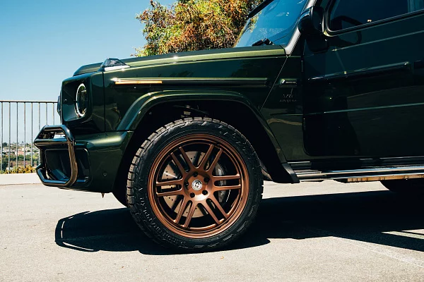 Фото дисков HRE 312 GTS Сатиновая бронза на Mercedes-Benz G-Class III