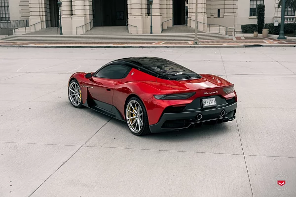 Фото дисков Vossen EVO-2 Полированный лак на Maserati MC20