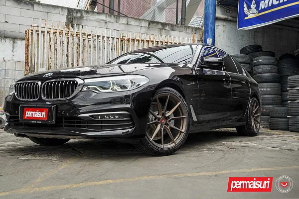 Фото дисков Vossen EVO-2 Сатиновая бронза на BMW 5/M5 (G30/F90)