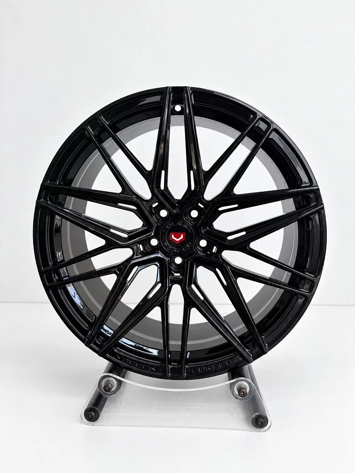 20" кованые диски в черном глянце