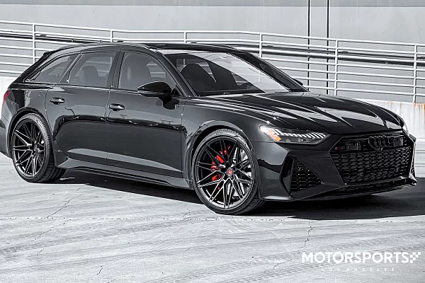 Фото дисков Vossen EVO-5 Черный сатин на Audi A/RS 6 (C8)