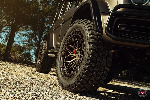 Фото дисков Vossen LC3-01T Сатиновая темная бронза на Mercedes-Benz G-Class III