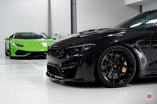 Фото дисков Vossen EVO-4 Черный глянец на BMW 4/M4 (F32/F82)